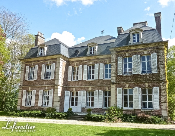 Magnifique chateau du XIX ème à vendre prox. Baie de Somme