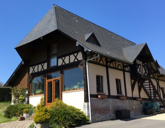 Maison de caractère près de la forêt d’Eawy en Normandie