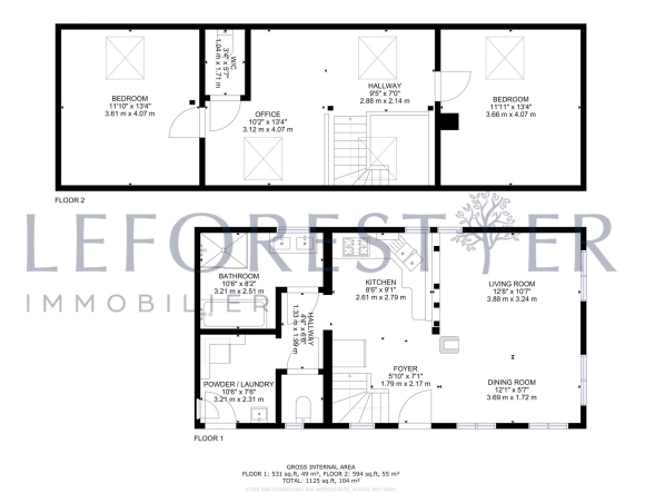 Propriété avec deux maisons à vendre en Normandie