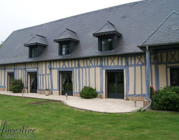 Maison de campagne avec piscine - Pays de Caux en Normandie