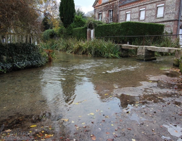 Villa de caractère à vendre à Veules les Roses en Normandie 5 chambres et un gite de 2 chambres à proximité de la plage 4865