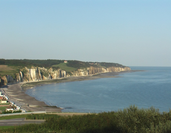 Appartement duplex dans villa anglo-normande vue mer prox. Dieppe