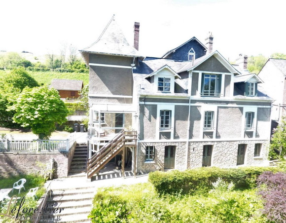 Maison de Maître style art déco avec  6 chambres en vente dans bourg près de Dieppe 4960