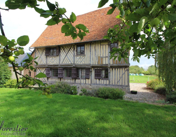 Manoir normand classé en vente région d'Auffay