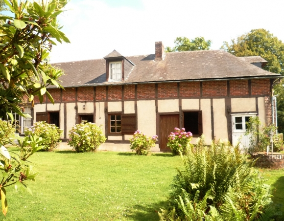 Résidence secondaire Maison normande de village 76 proche Rouen 4639