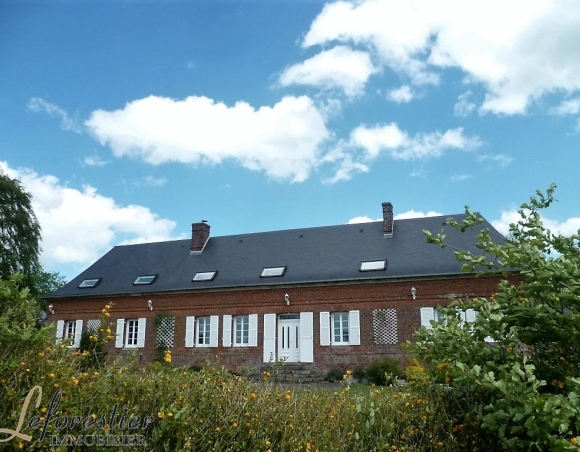 Maison de campagne à vendre entre Rouen et Dieppe à proximité d'Auffay