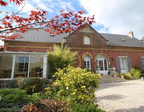 Maison de campagne de plain-pied sur la Côte d'Albâtre