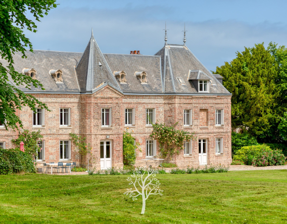 Château à vendre XVIIIe-XIXe en Normandie, entre Dieppe et Étretat
