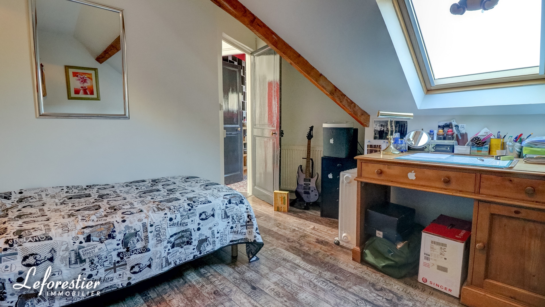 Maison de ville anglo-normande à Dieppe prox gare de Dieppe et centre