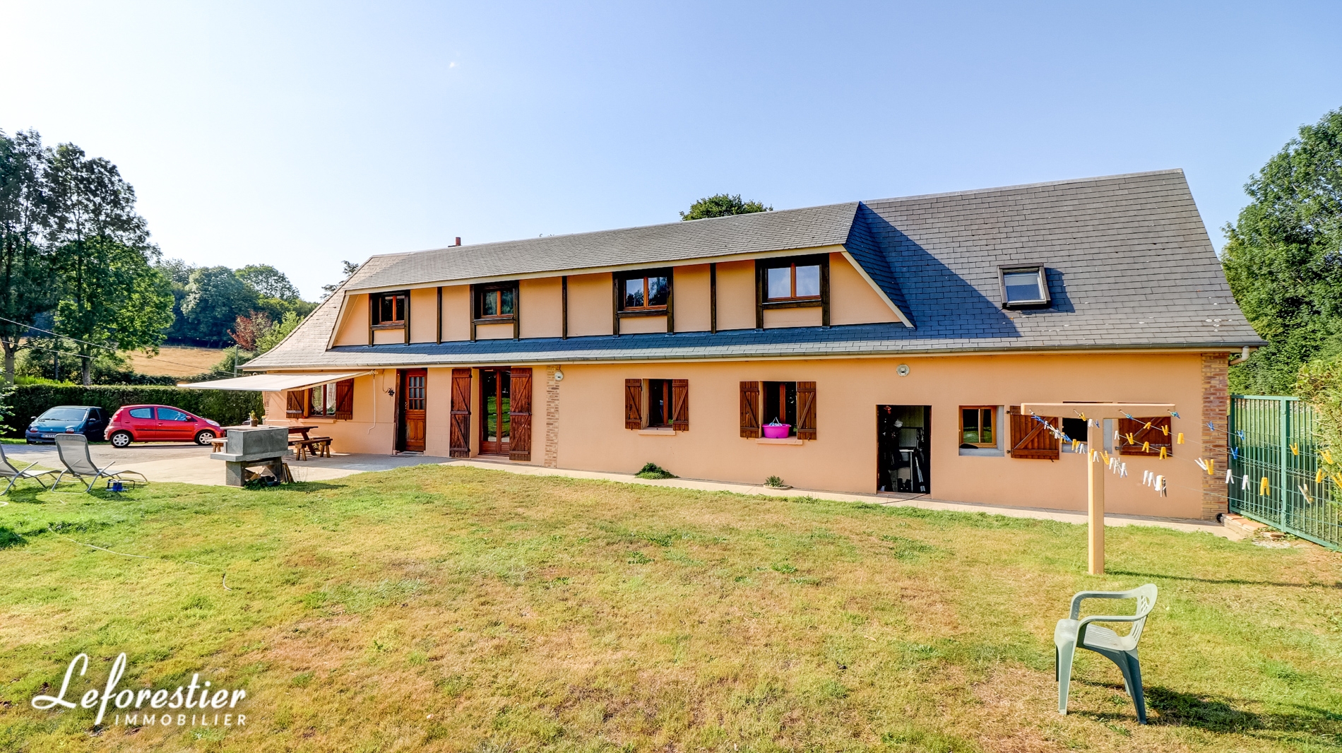 Charmante longère à vendre prox. Tôtes 