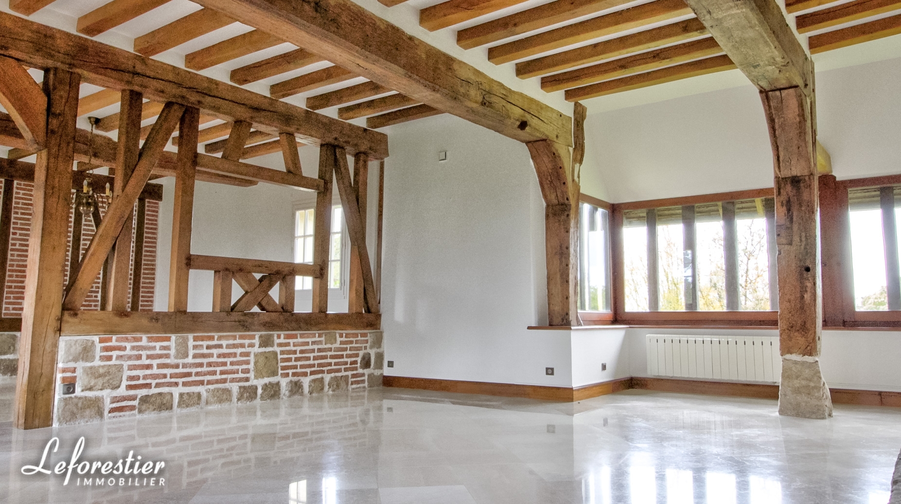 Maison de campagne avec jardin paysager sur l'axe Rouen Neufchâtel