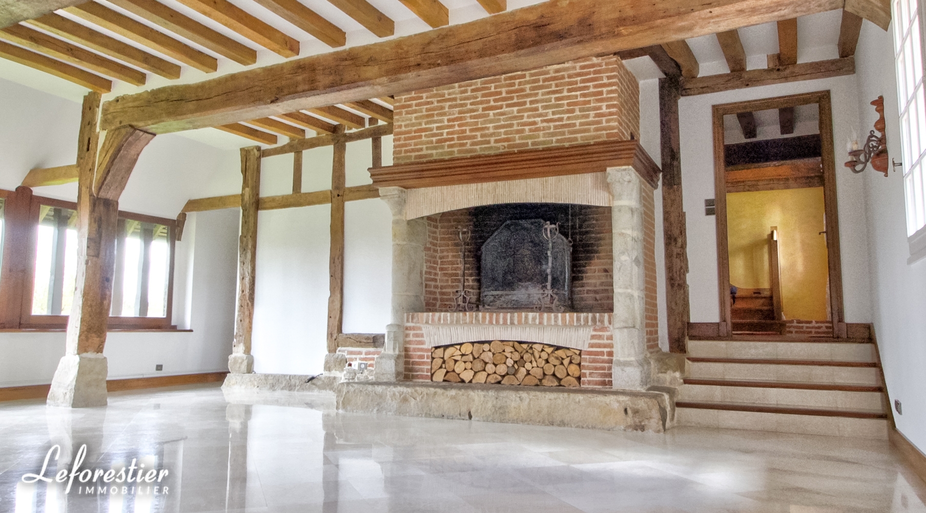 Maison de campagne avec jardin paysager sur l'axe Rouen Neufchâtel