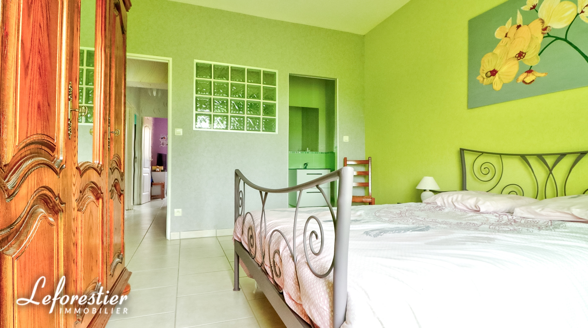 Maison contemporaine à vendre proche de Tôtes avec 1ha de terrain