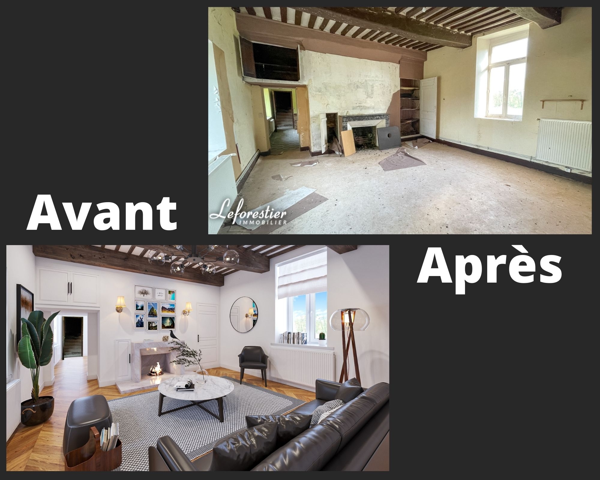 Ancienne ferme à restaurer dans le Petit Caux