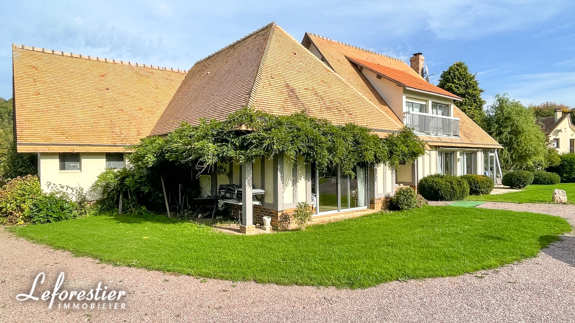 Grande maison contemporaine à vendre entre Rouen et Dieppe