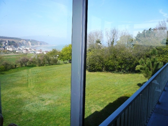 Appartement duplex dans villa anglo-normande vue mer prox. Dieppe