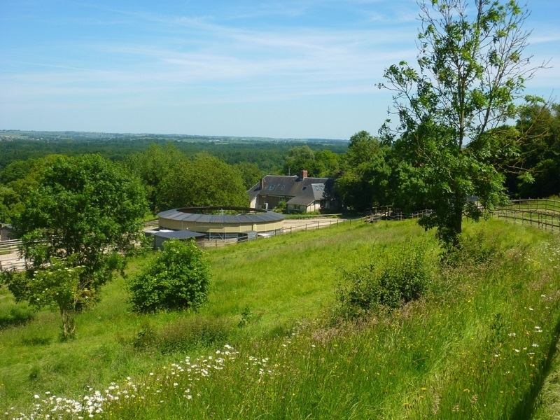 Propriété de Normandie 18ha Campagne vue panoramique vallée Forges les Eaux 4608