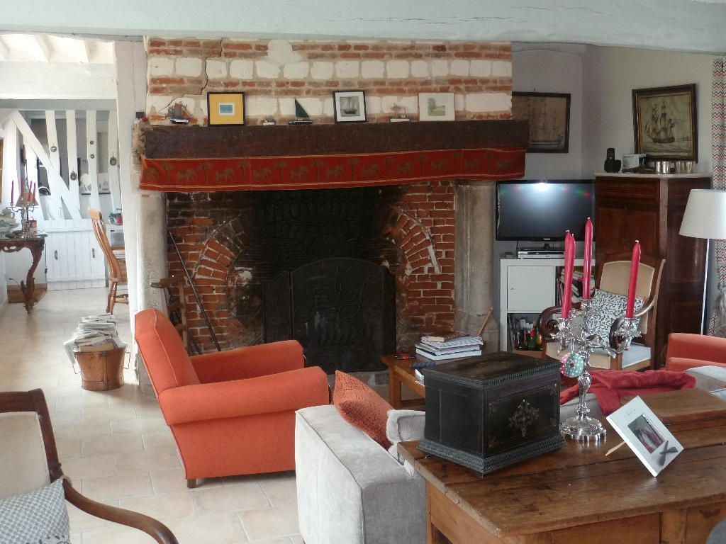 VENDU Maison normande Jardin clos Mer et vallée  sur la Côte d’Albâtre