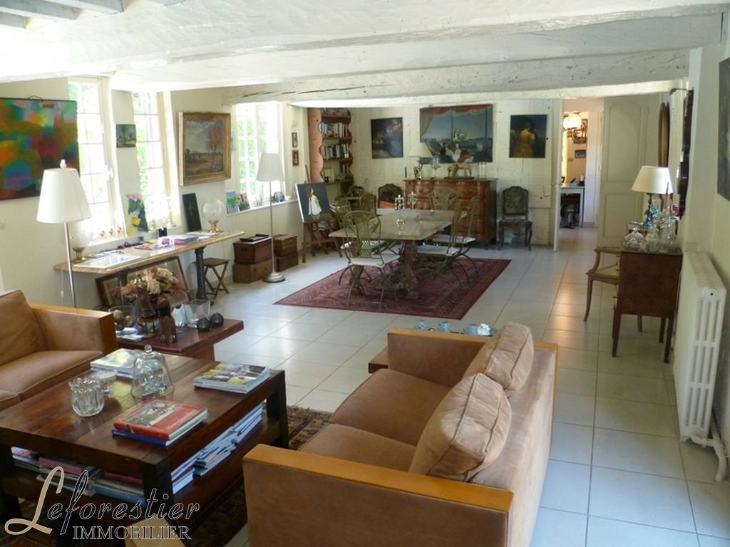 Manoir de caractère avec piscine et tennis à Lyons la Forêt