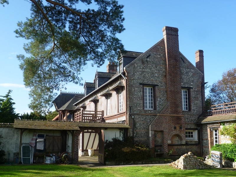 Style Anglonormand pour cette Demeure de caractère en Normandie