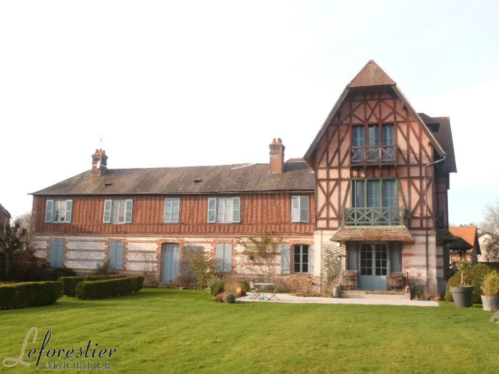 Demeure normande de caractère avec gîte sur la Côte d'Albâtre