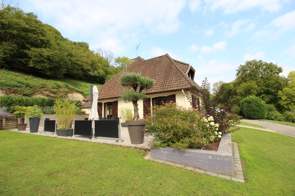 Maison avec vue dégagée sur la vallée de la Varenne entre Dieppe et Rouen