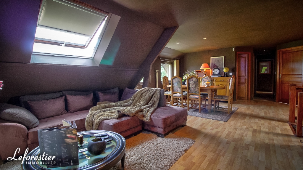 Maison avec vue dégagée sur la vallée de la Varenne entre Dieppe et Rouen