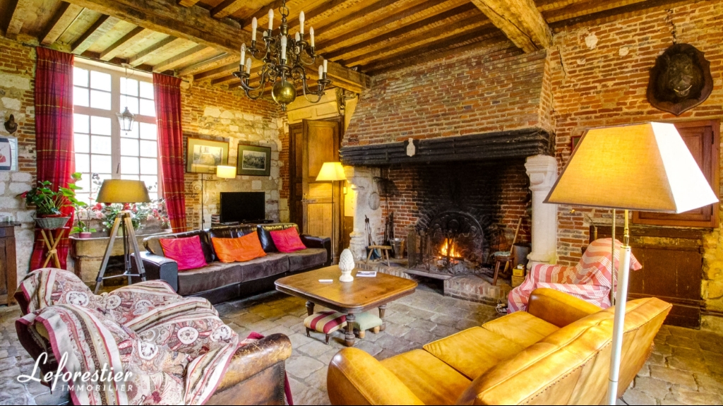 Demeure de prestige à vendre à proximité de la côte d'Albâtre