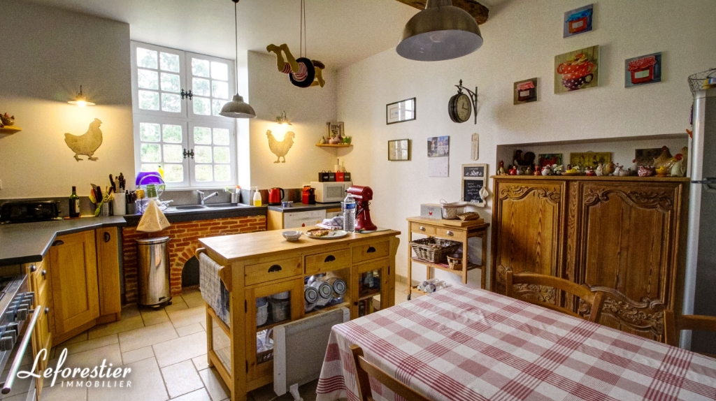 Demeure de prestige à vendre à proximité de la côte d'Albâtre