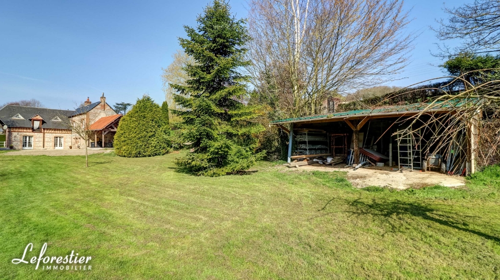Charmante maison en brique et silex en bord de rivière - Dieppe