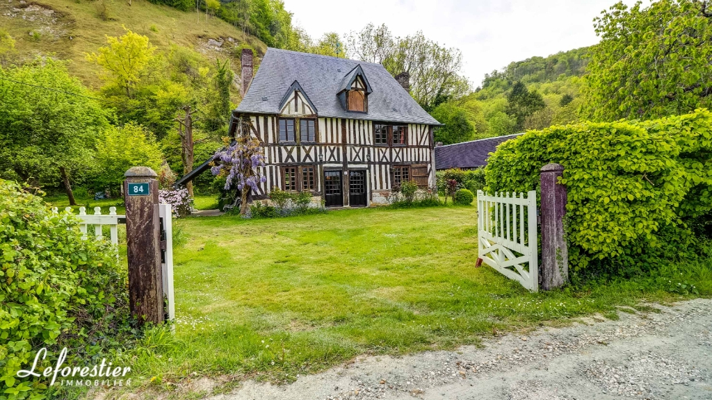 Belle maison Normande du 17ème en Bord de Seine Prox. Rouen